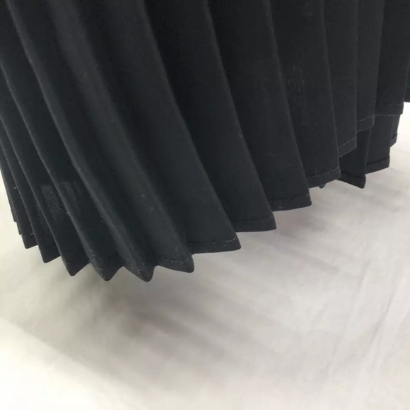 Pourquoi Pas Women's Pencil Skirt Black Knee Length Elastic Waist 16 - Picture 4 of 6